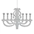 Elegant Italy Pendant Light 3D model small image 2