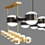 Elegant Aldo Chandelier 3D model small image 3