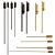 Virginia LED Brass Acrylic Lamp 3D model small image 1