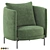 Arcus Design E. Gallina Chair 3D model small image 1