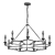 Saxon Aged Bronze Chandelier Model 3D model small image 2