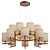 Luxury Two-Tier Chandelier Model 3D model small image 1