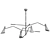 Elegant Spyder Chandelier Model 3D model small image 2
