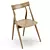 Sleek LIZZY Chair - Arflex 3D model small image 4