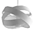 Bijou Textile Pendant Light 3D model small image 2