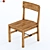 RusticExtend Dining Set 3D model small image 2