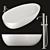  Antonio Lupi Eclipse Bath with Bikappa Mixer 3D model small image 1