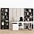 Modern Home Office Tech Set 3D model small image 2