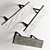 Elegant Marble Console Table 3D model small image 2