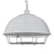 Industrial Vintage Pendant Lights 3D model small image 2