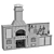 Radius BBQ R 78 Outdoor Grill 3D model small image 5