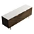 Exotic Terrazzo Mango Sideboard 3D model small image 4