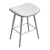 Modern Upholstered Counter Stools Set 3D model small image 6