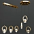 Elegant Adonica Lighting Collection 3D model small image 3