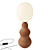 Terracotta Table Light by MADE 3D model small image 3