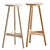 Elegant and Functional Stool 3D model small image 2