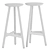 Elegant and Functional Stool 3D model small image 3