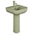 Luxury RAK 600 Basin Set 3D model small image 2