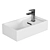 Cersanit Crea 40 Washbasin 3D model small image 1