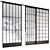 Japanese Style Sliding Partition 3D model small image 2