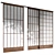 Japanese Style Sliding Partition 3D model small image 3