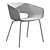 Modern Danish Maree 401 Chair 3D model small image 7