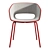 Modern Danish Maree 401 Chair 3D model small image 8