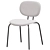 Modern Hari Upholstered Chair Fever 3D model small image 1