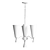 Verona Elegant 3-Light Chandelier 3D model small image 4
