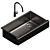 KOHLER Whitehaven Sink Set TurboSmooth 3D model small image 5