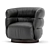 Luxury Comfort Couture Armchair 3D model small image 1