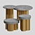  Marble Flow Round Coffee Table 3D model small image 2