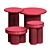  Marble Flow Round Coffee Table 3D model small image 3