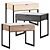 MAKON Bedside Table 3D model small image 1