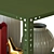 Modern Hay Shelving Unit 3D Model 3D model small image 2