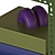 Modern Hay Shelving Unit 3D Model 3D model small image 3