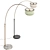 Elegant Arched Floor Lamp, 2 Colors 3D model small image 2