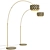Elegant Arched Floor Lamp, 2 Colors 3D model small image 3