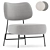 Luxury Modern annud Armchair Home 3D model small image 1