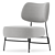 Luxury Modern annud Armchair Home 3D model small image 3