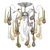 Modern Industrial Glass Pendant Light 3D model small image 1