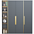 Modern Furniture Composition Set 2014 3D model small image 2