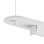 Modern Steel LED Light 3D model small image 5