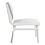 Modern History Inspired Armless Dining Chair 3D model small image 5