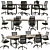 Elegant Oval Conference Table 3D model small image 1
