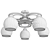 Ginevra Hanging Ceiling Light 3D model small image 2