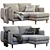 Modern Smedstorp Sofa By Ikea 3D model small image 1