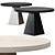 Nicole Hollis Round Dining Table 3D model small image 1