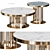 LaLume MB20688-23 Round Coffee Table 3D model small image 1