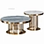 LaLume MB20688-23 Round Coffee Table 3D model small image 2